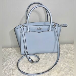 Lightly Used Kate Spade Frannie Light Blue Satchel